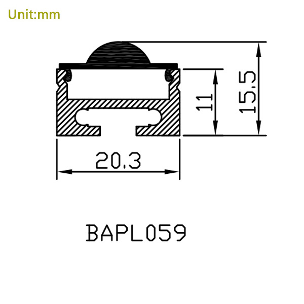30° Lens Diffuser LED Aluminum Channel for 15mm Double Row LED Strip Light 30° Lens Diffuser LED Aluminum Channel for 15mm Double Row LED Strip Light